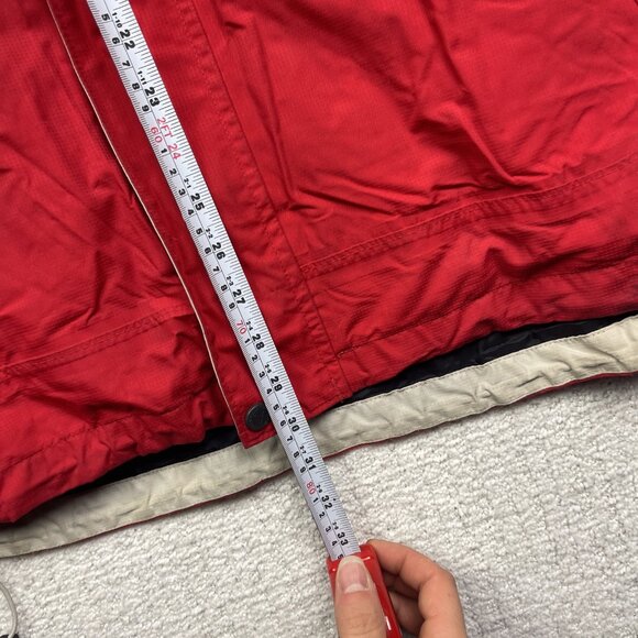 VTG Columbia Shell Jacket Mens L Titanium Omni Tech Interchange Waterproof Read - Picture 10 of 16